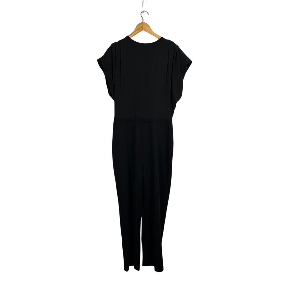 Express Black Cap Sleeve Jumpsuit